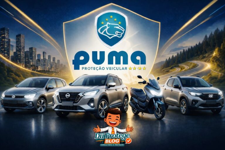 Conheça a Puma Proteção Veicular, benefícios, cobertura nacional e proteção para carros, motos e utilitários