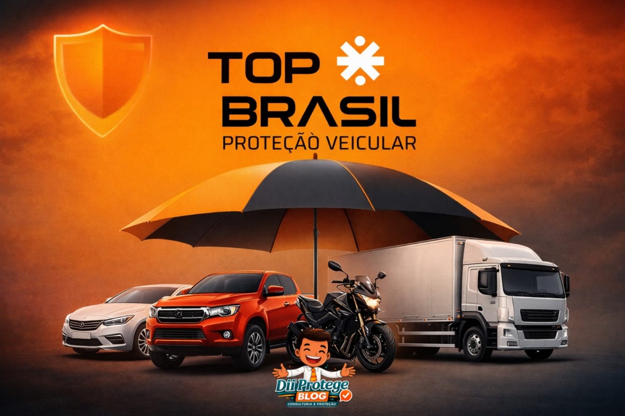 Top Brasil Proteção Veicular para carro, moto, aplicativo, van, caminhão, caminhonete